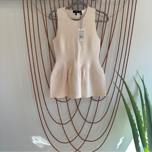 Theory Tops - NWT Cream Sleeveless Top
